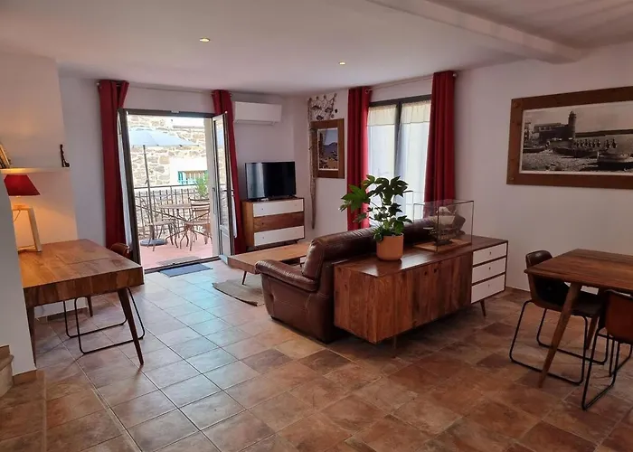 Ideal Famille Et Amis, 2 En 1 Maison, Patio Prive, Parking, Quartier Des Peintres Et Plages A Pieds Σπίτι διακοπών Κολιούρ