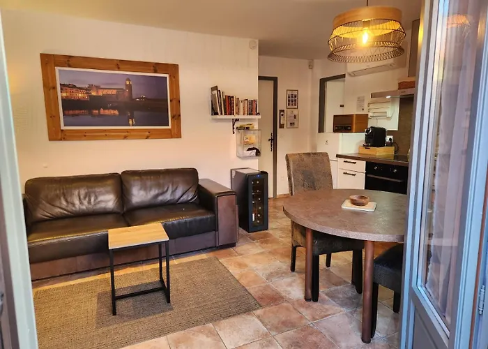 Σπίτι διακοπών Ideal Famille Et Amis, 2 En 1 Maison, Patio Prive, Parking, Quartier Des Peintres Et Plages A Pieds